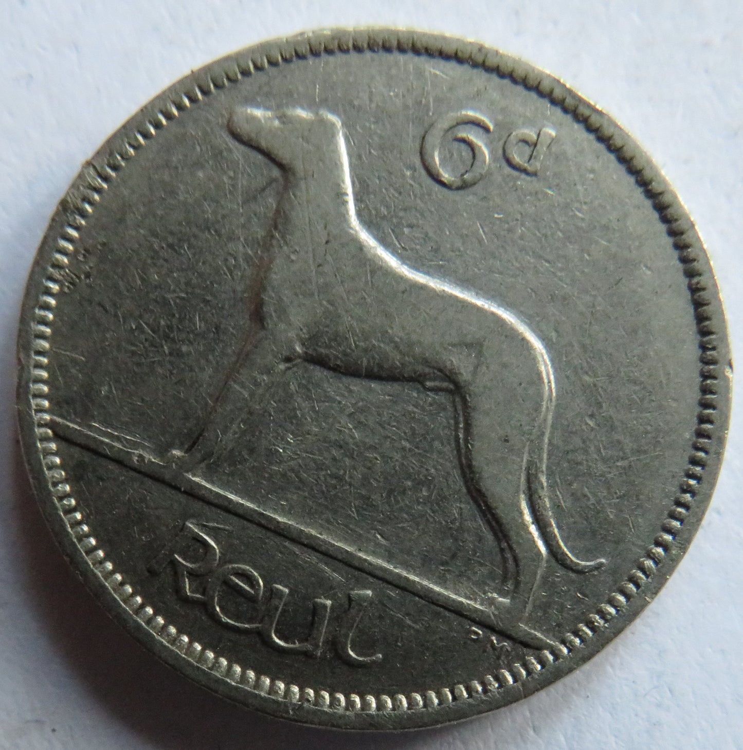 1939 Ireland Eire Sixpence Coin