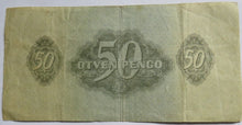 Load image into Gallery viewer, 1944 Hungary 50 Pengo Banknote

