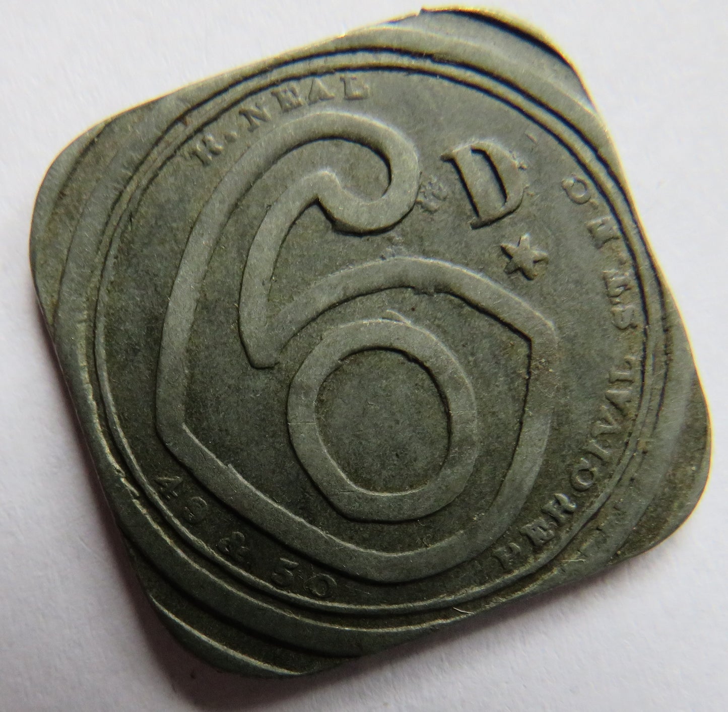 Kemsley & Kemsley 1924 Great Wakering 6d Token