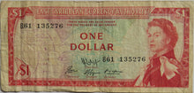 Load image into Gallery viewer, East Caribbean Currency Authority $1 One Dollar Banknote
