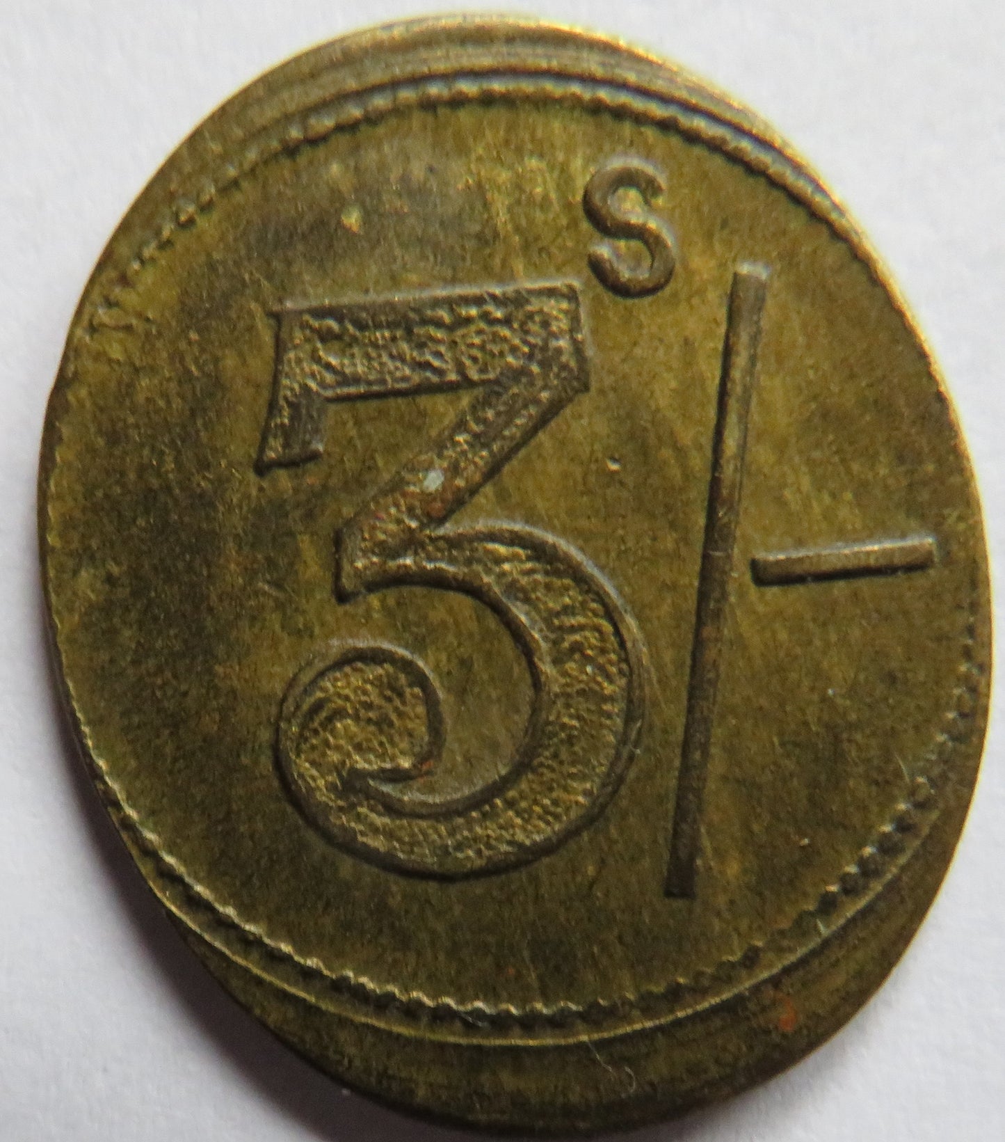 Clover & Burley Ltd Birmingham 3/- Token