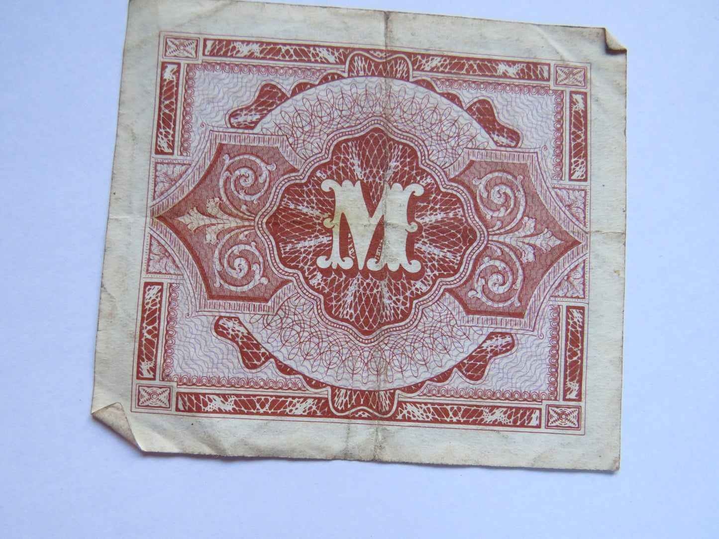 1944 Germany 5 Mark Banknote Allied Issue WWII