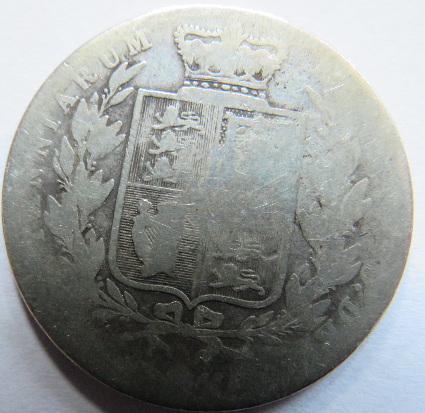 1878 Queen Victoria Young Head Silver Halfcrown Coin - Great Britain