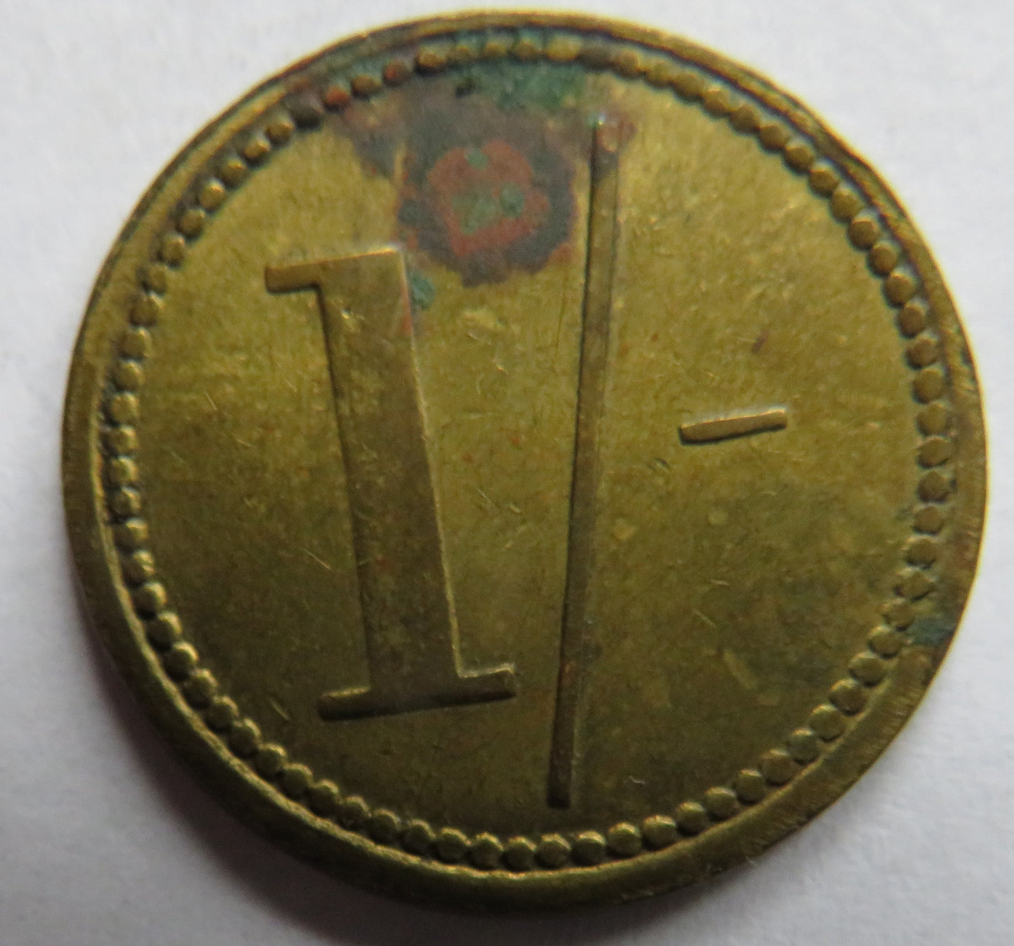George Jackson Birmingham Vintage 1/- Token