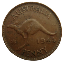 Load image into Gallery viewer, 1944 King George VI Australia One Penny Coin
