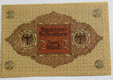 Load image into Gallery viewer, 1920 Germany 2 Mark Banknote

