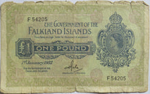 Load image into Gallery viewer, 1982 Falkland Islands £1 One Pound Banknote
