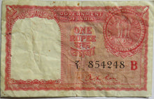 Load image into Gallery viewer, 1957 Government of India One Rupee Banknote
