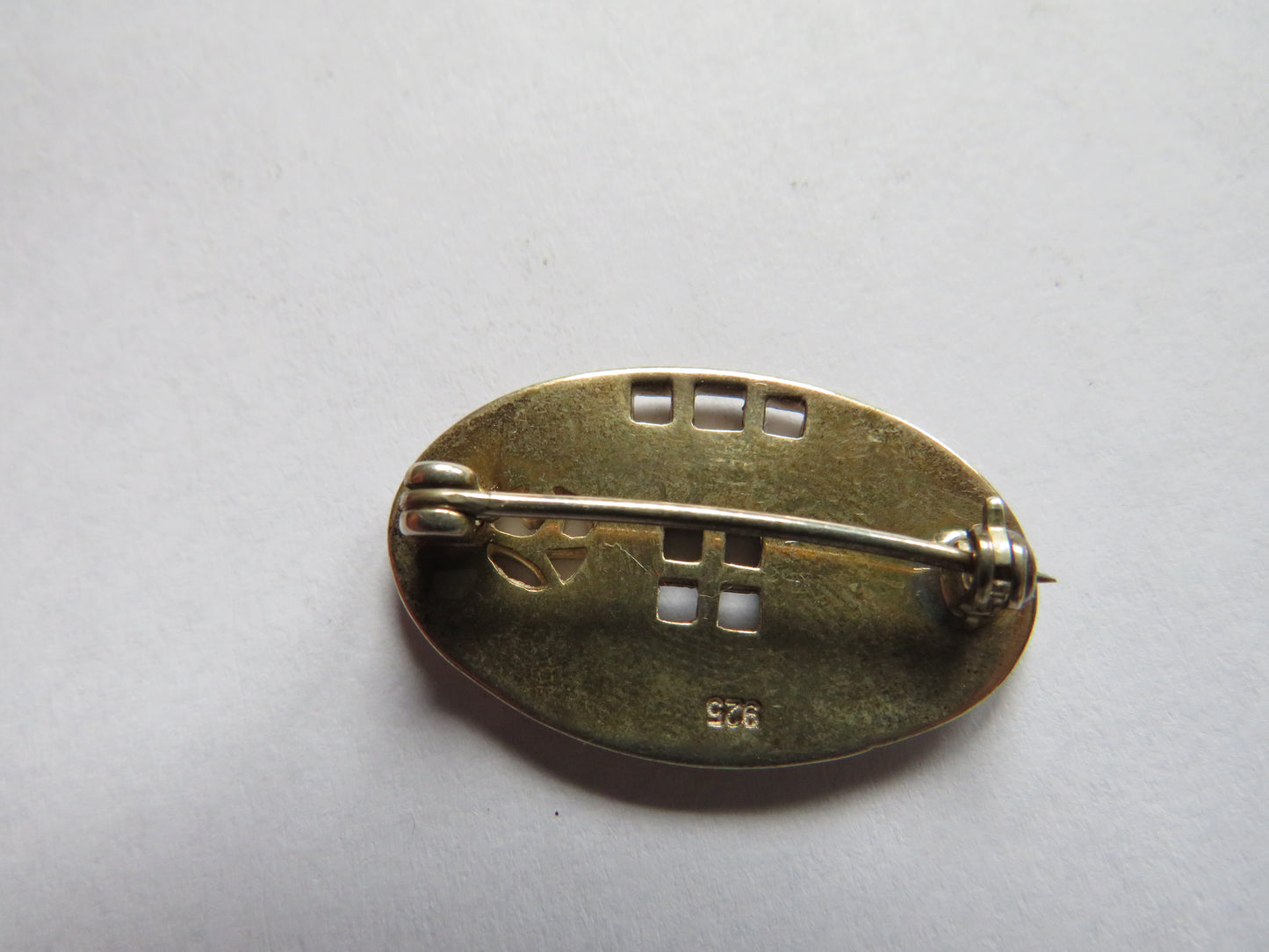 Sterling Silver Ladies Brooch In The Style of Charles Rennie Mackintosh Scottish