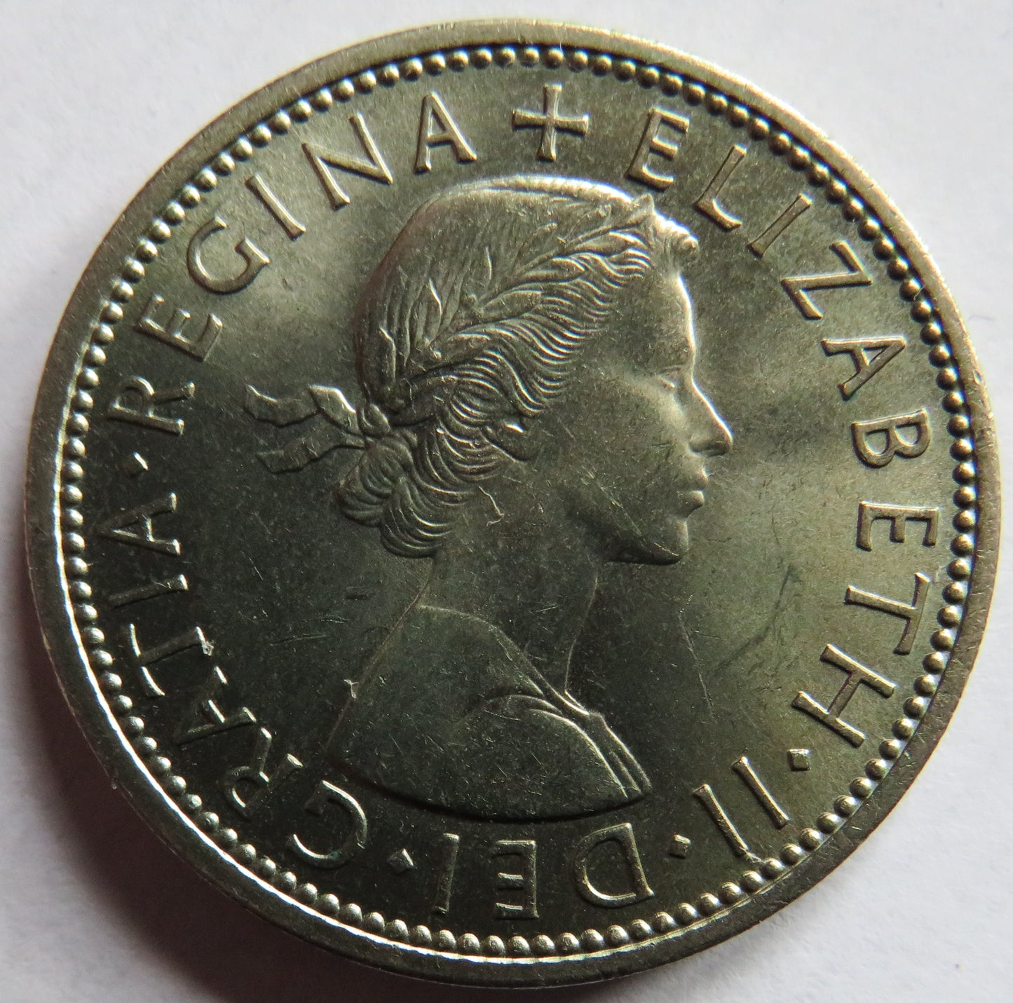 1967 Queen Elizabeth II Florin / Two Shillings Coin In High Grade