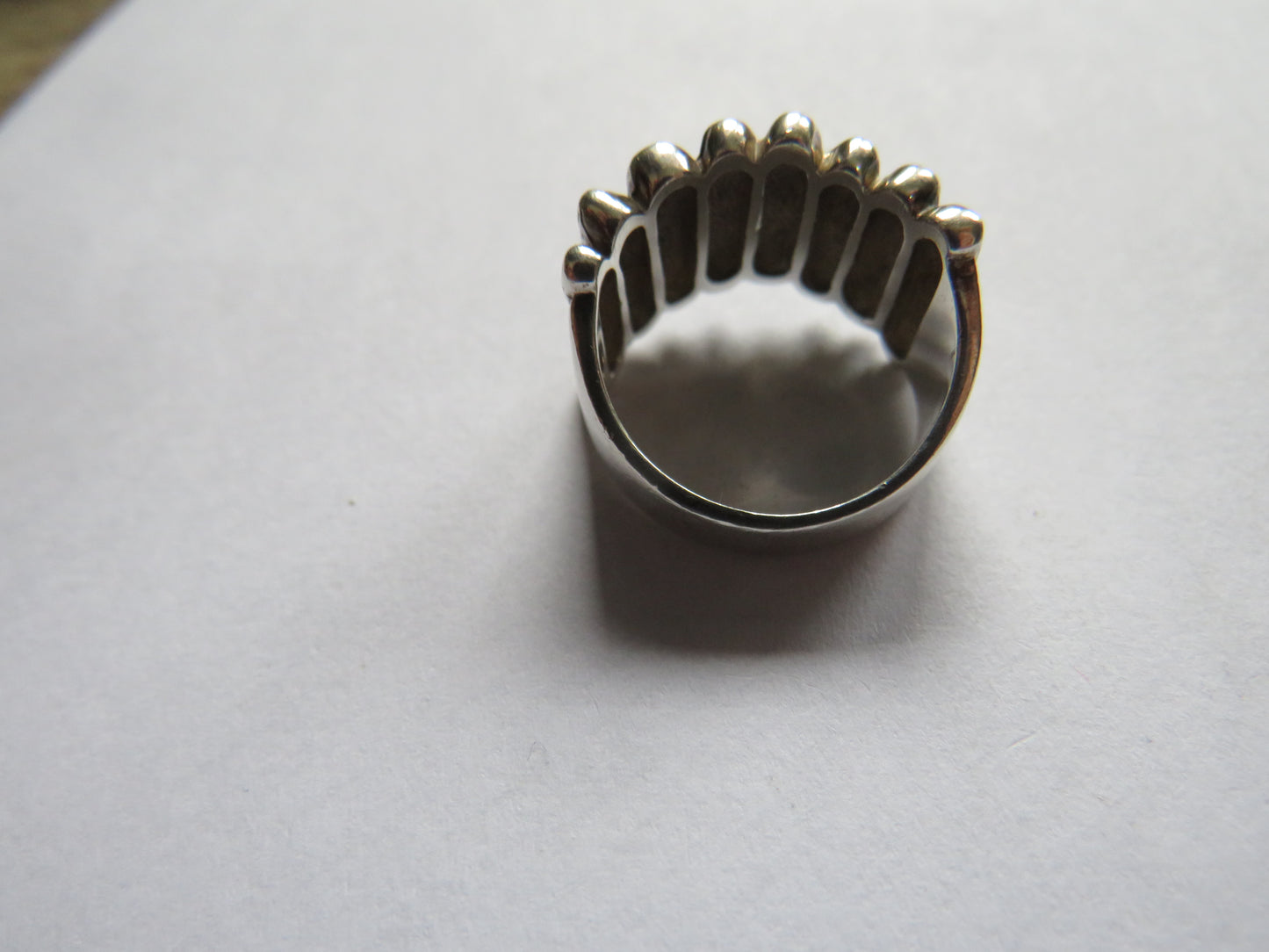 Sterling Silver Modernist Ring By Thomas Sabo - UK Size M & 1/2