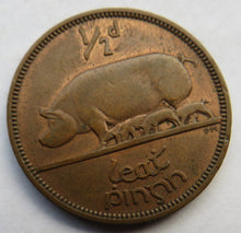 Load image into Gallery viewer, 1928 Ireland Halfpenny Coin In Higher Grade
