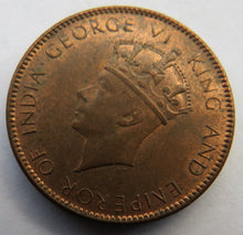 Load image into Gallery viewer, 1937 King George VI Ceylon One Cent Coin In High Grade
