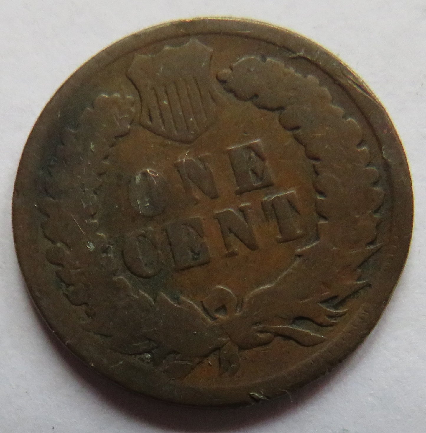 1891 USA Indian Head One Cent Coin