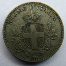 Load image into Gallery viewer, 1918 Italy 20 Centesimi Coin
