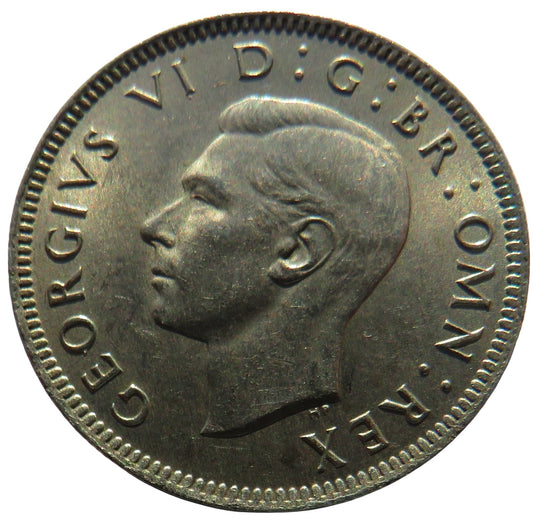1947 King George VI (English) Shilling Coin - Great Britain
