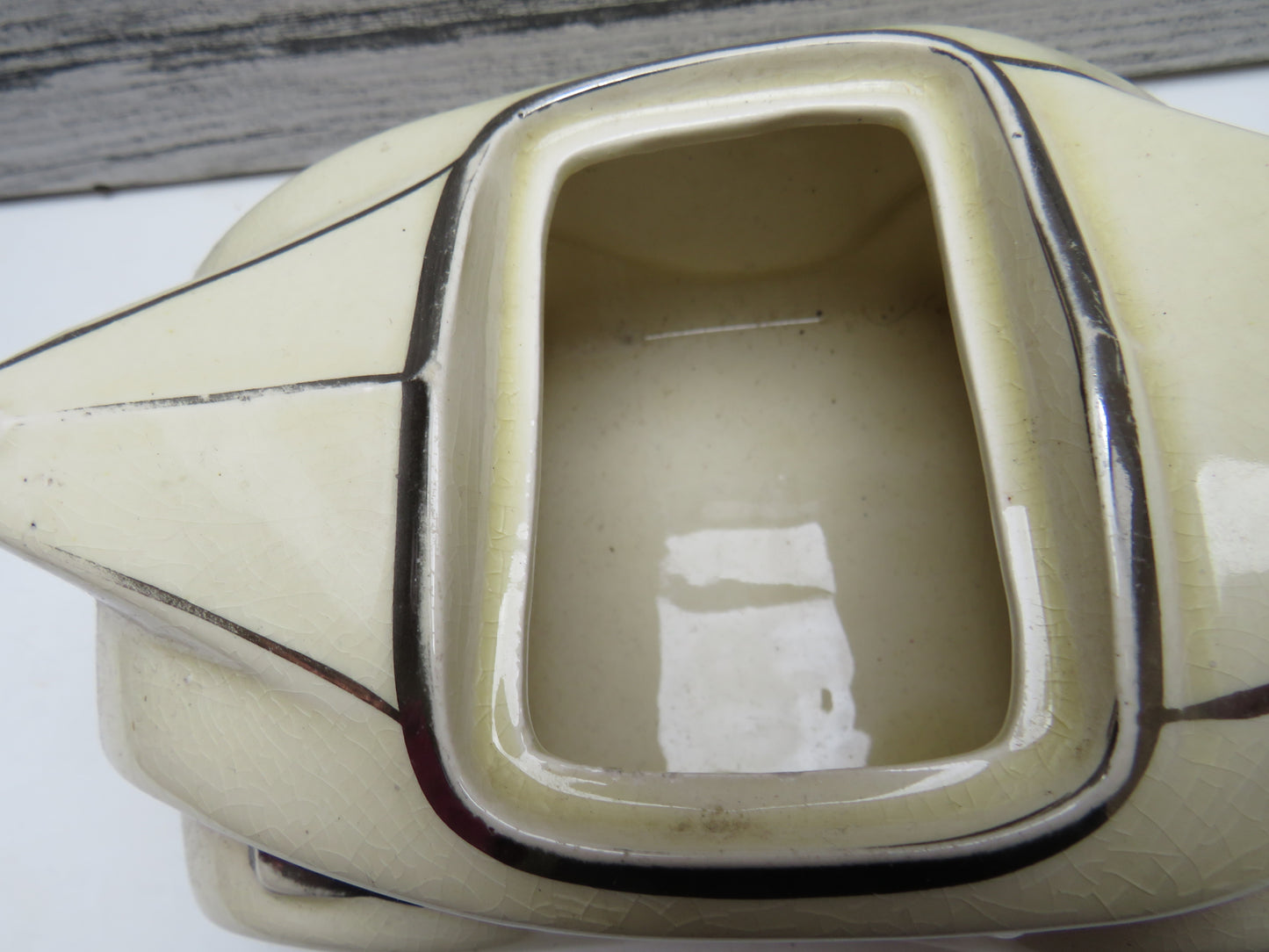 Vintage James Sadler Racing Car Novelty Teapot
