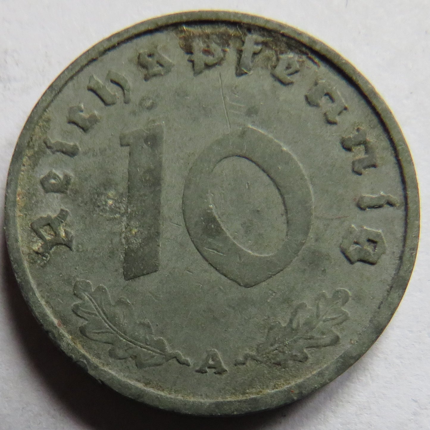 1941-A Germany - Third Reich 10 Reichspfennig Coin