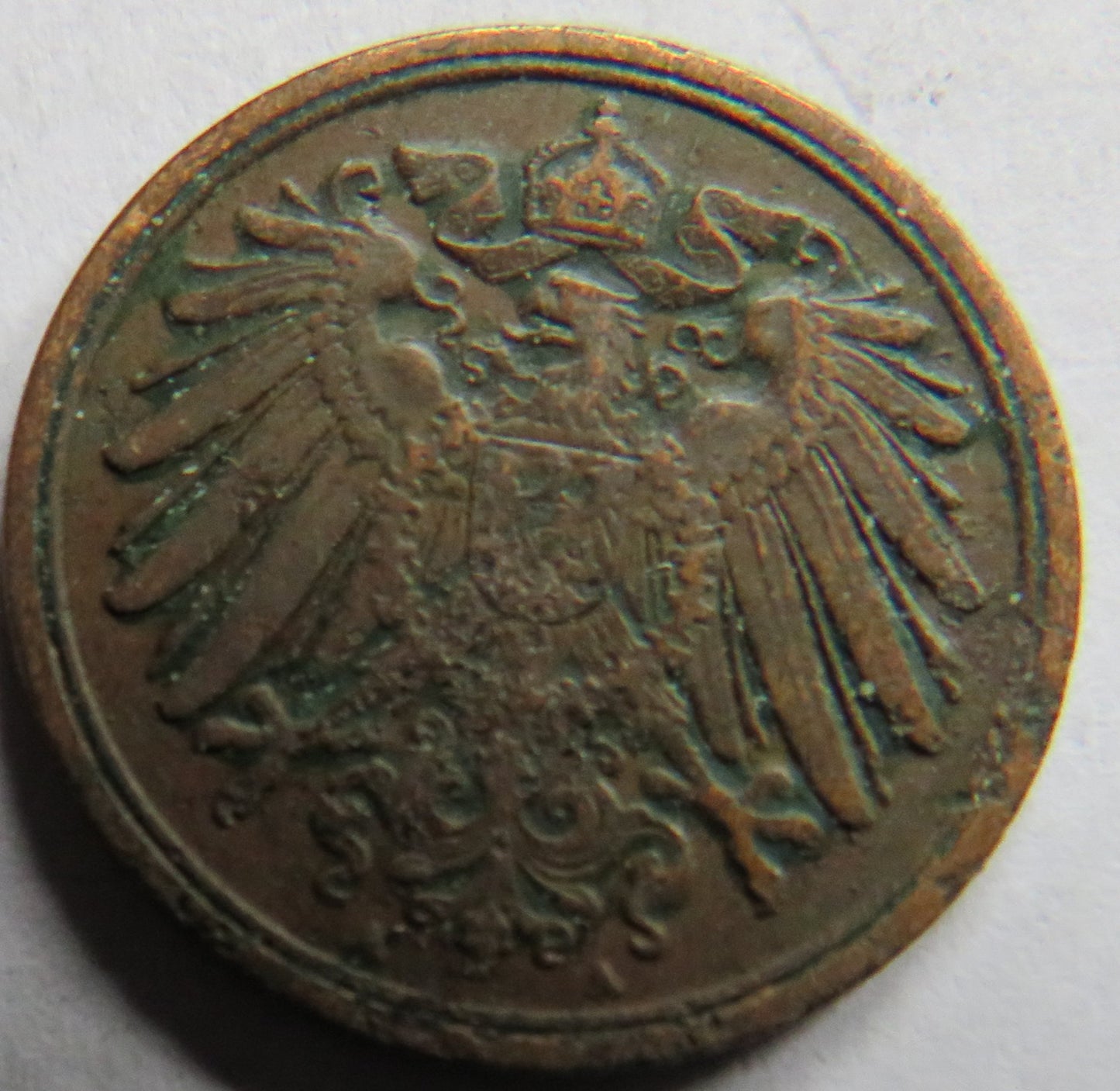 1894-A Germany One Pfennig Coin