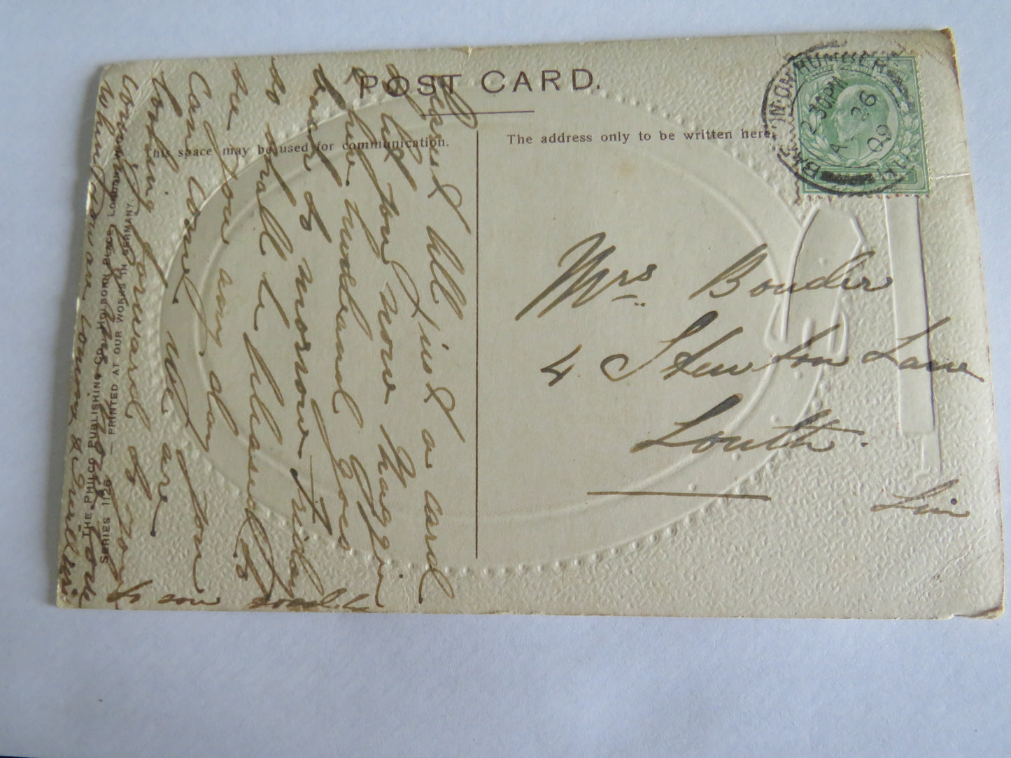 Vintage Postcard of Pandy Bridges Bettws-Y-Coed 1909