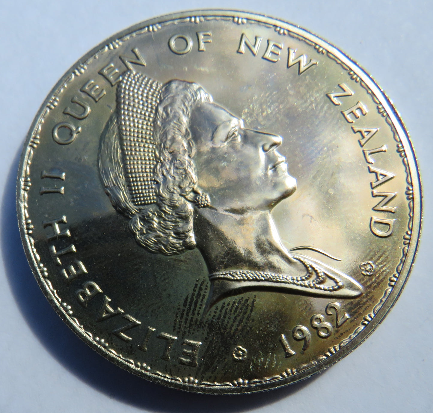 1982 New Zealand $1 One Dollar Coin - Takahe