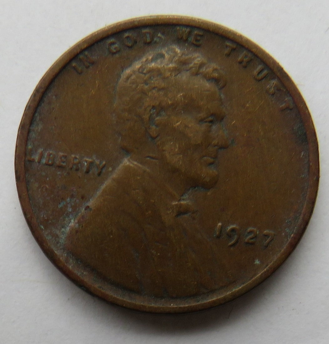1927 USA Lincoln One Cent Coin