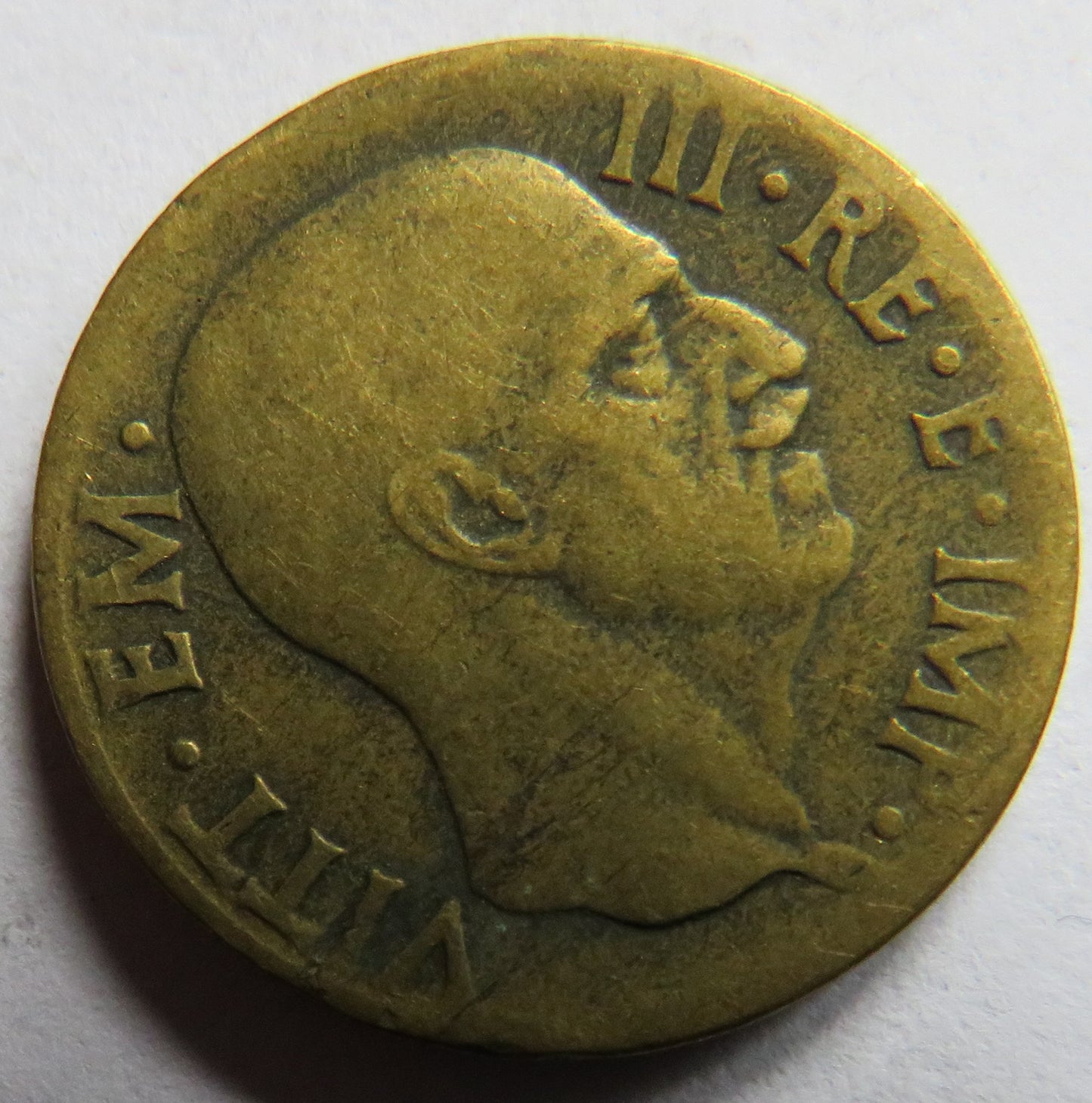 1940 Italy 5 Centesimi Coin