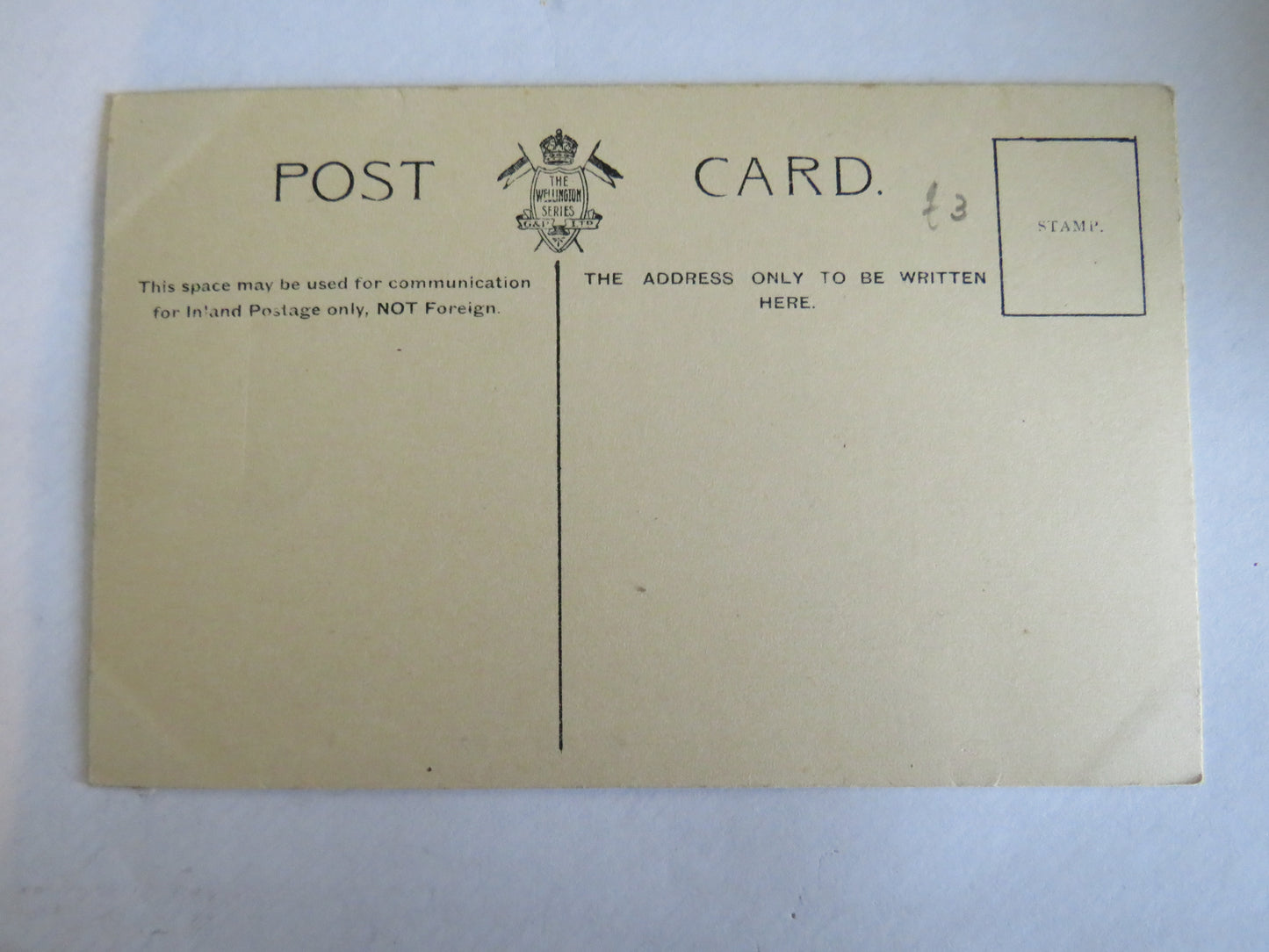 Vintage Warship Postcard of The H.M.S. "Sutlej" Cruiser