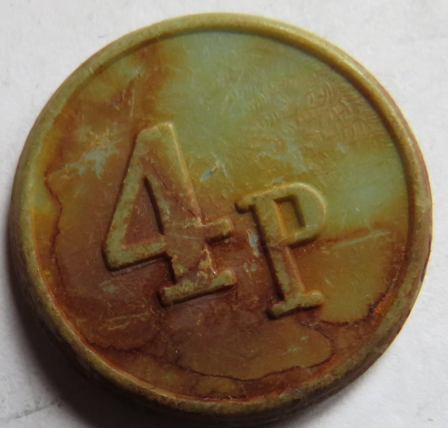Edinburgh Corporation Transport One Penny Plastic Token
