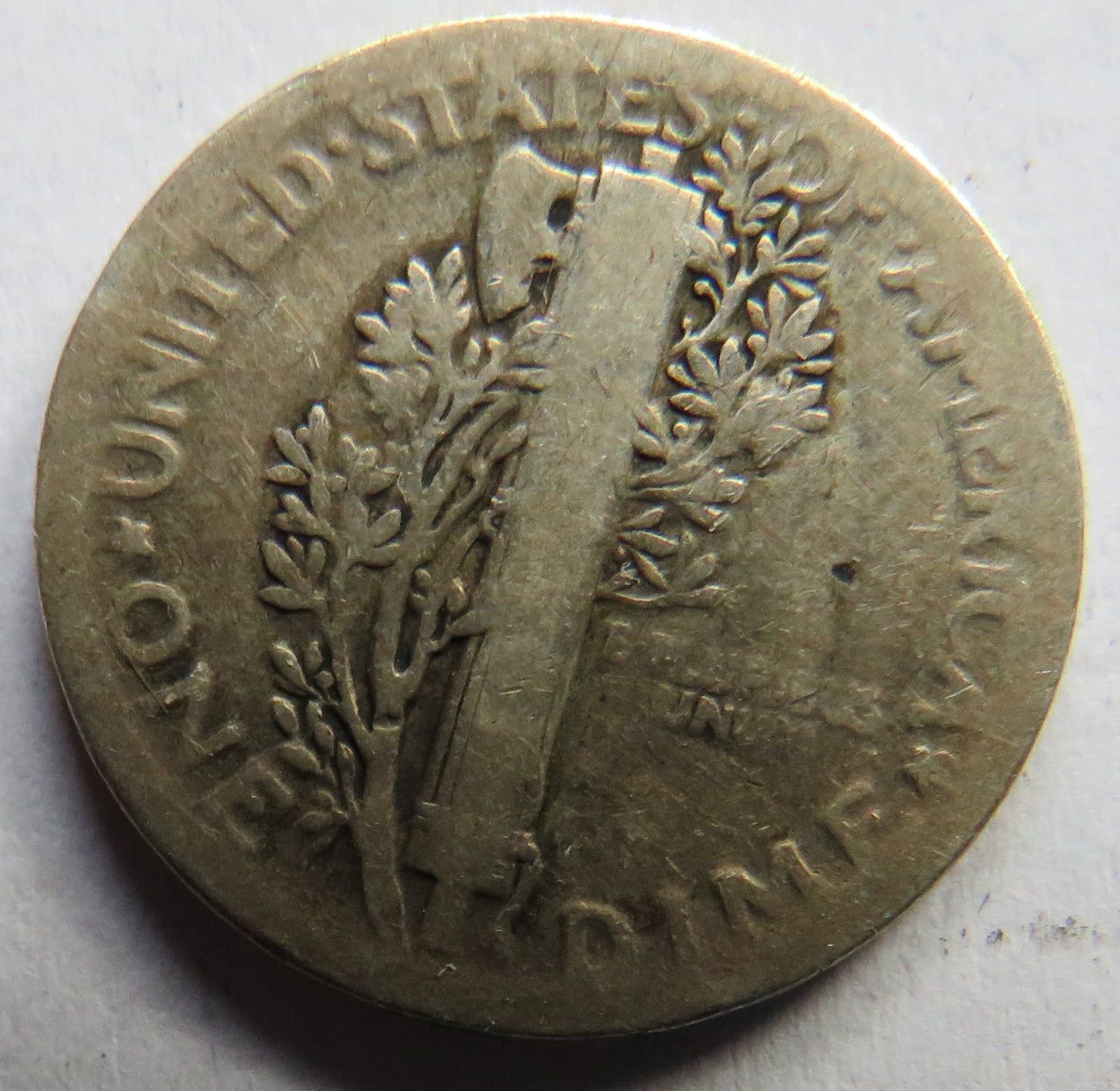 1918 USA Mercury Silver Dime Coin