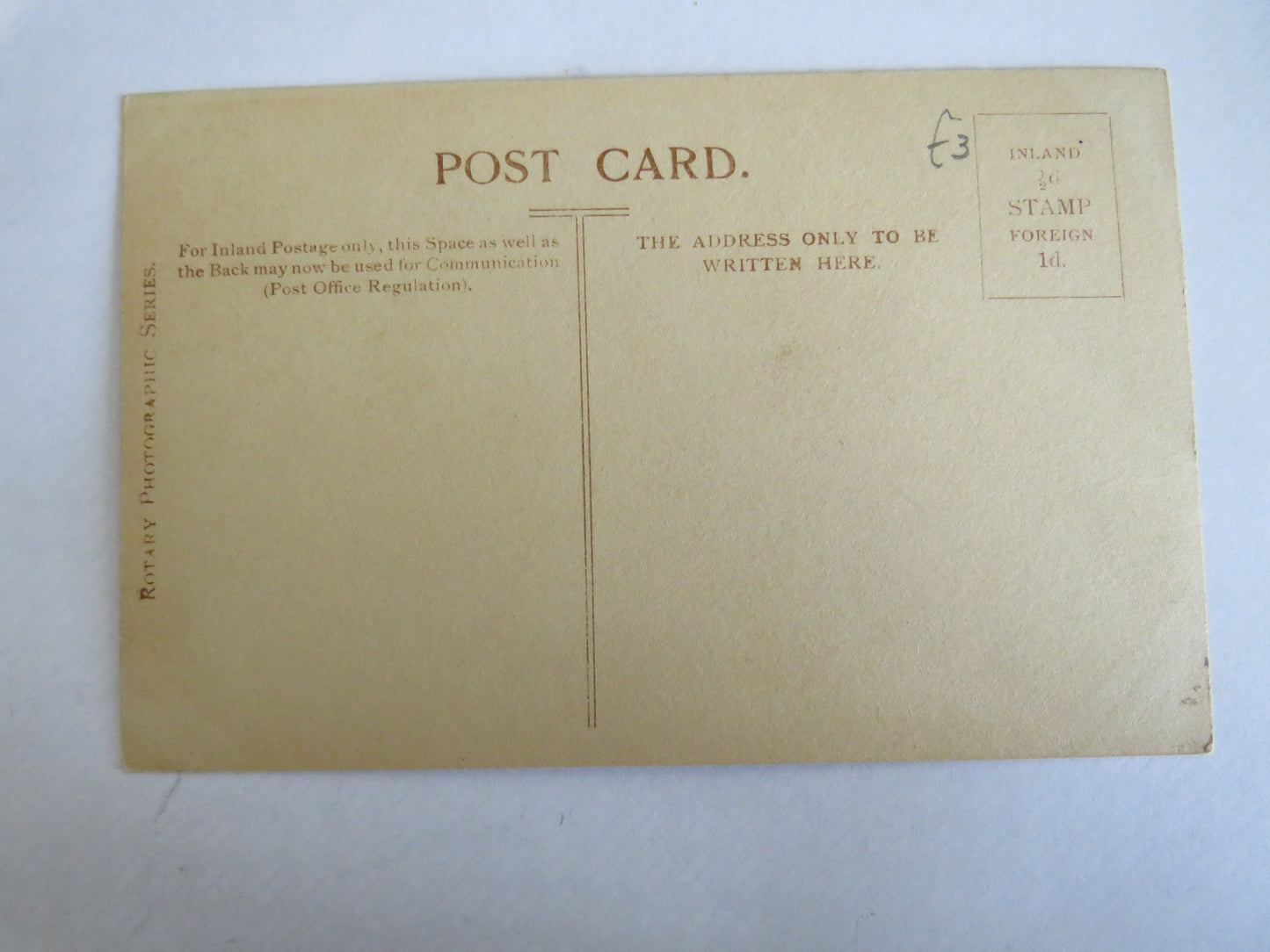Vintage Warship Postcard of The H.M.S. Renown