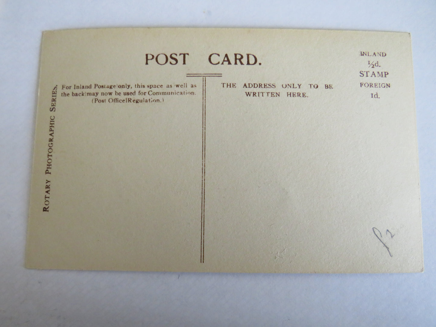 Vintage Warship Postcard of The H.M.S. Exmouth