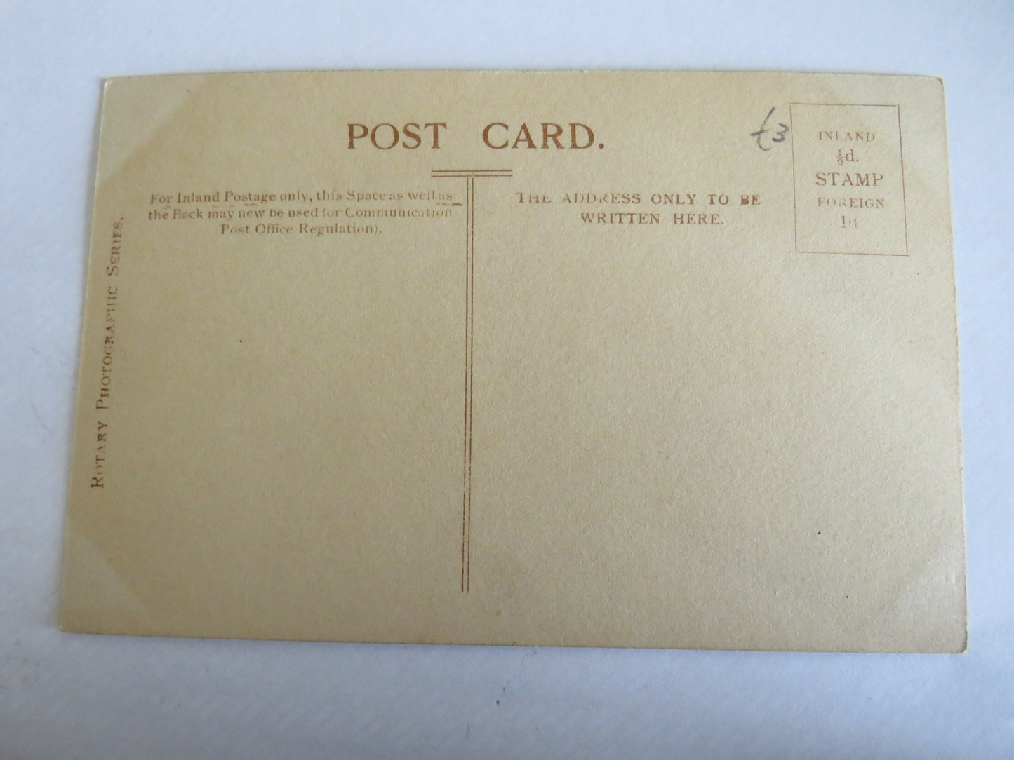 Vintage Warship Postcard of The H.M.S. "Kent"