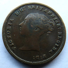 Load image into Gallery viewer, 1842 Queen Victoria Half Farthing Coin Great Britain
