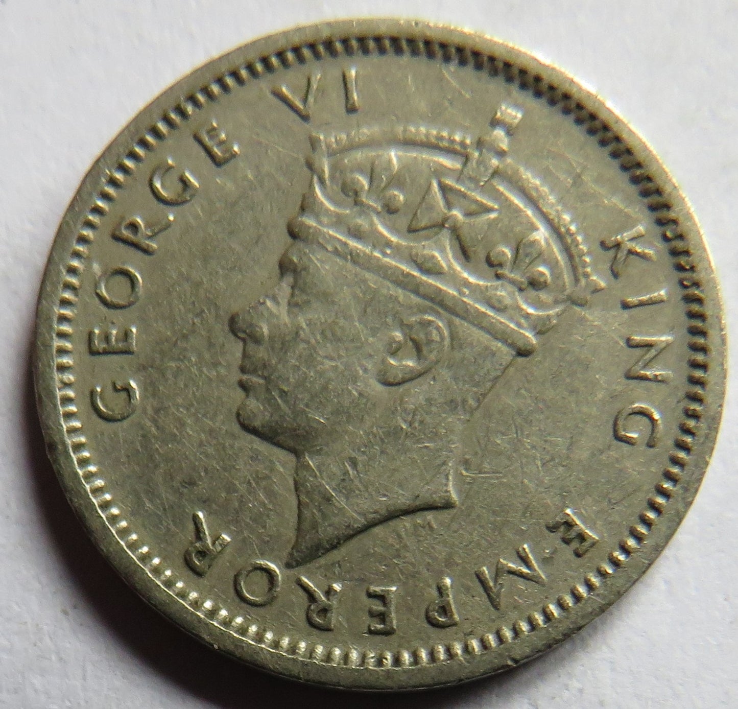 1947 King George VI Southern Rhodesia Threepence Coin