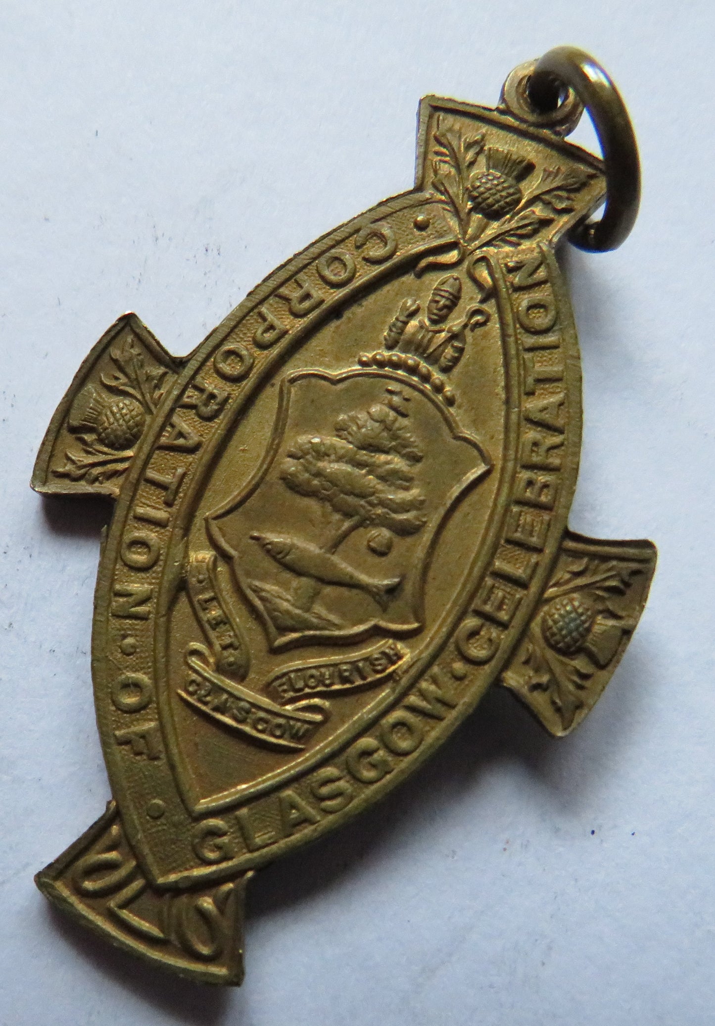 1919 Declaration of Peace Corporation of Glasgow Celebration Medal