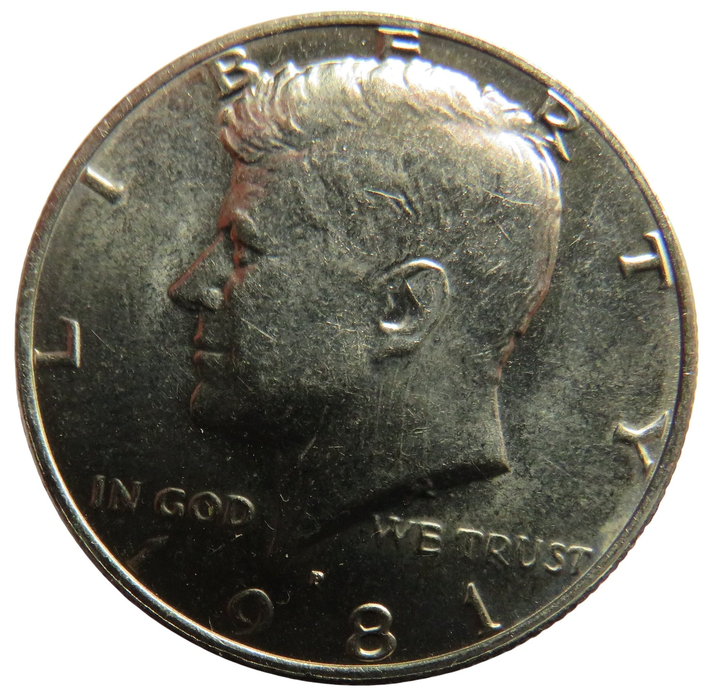 1981 USA Kennedy $1/2 Half-Dollar Coin