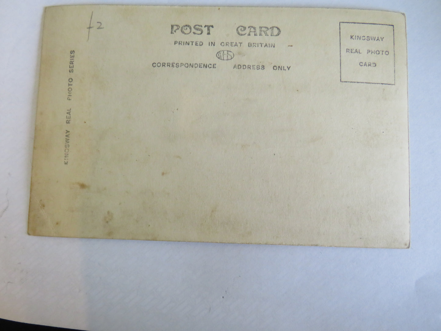 Vintage Warship Postcard of The H.M.S. "Repulse"