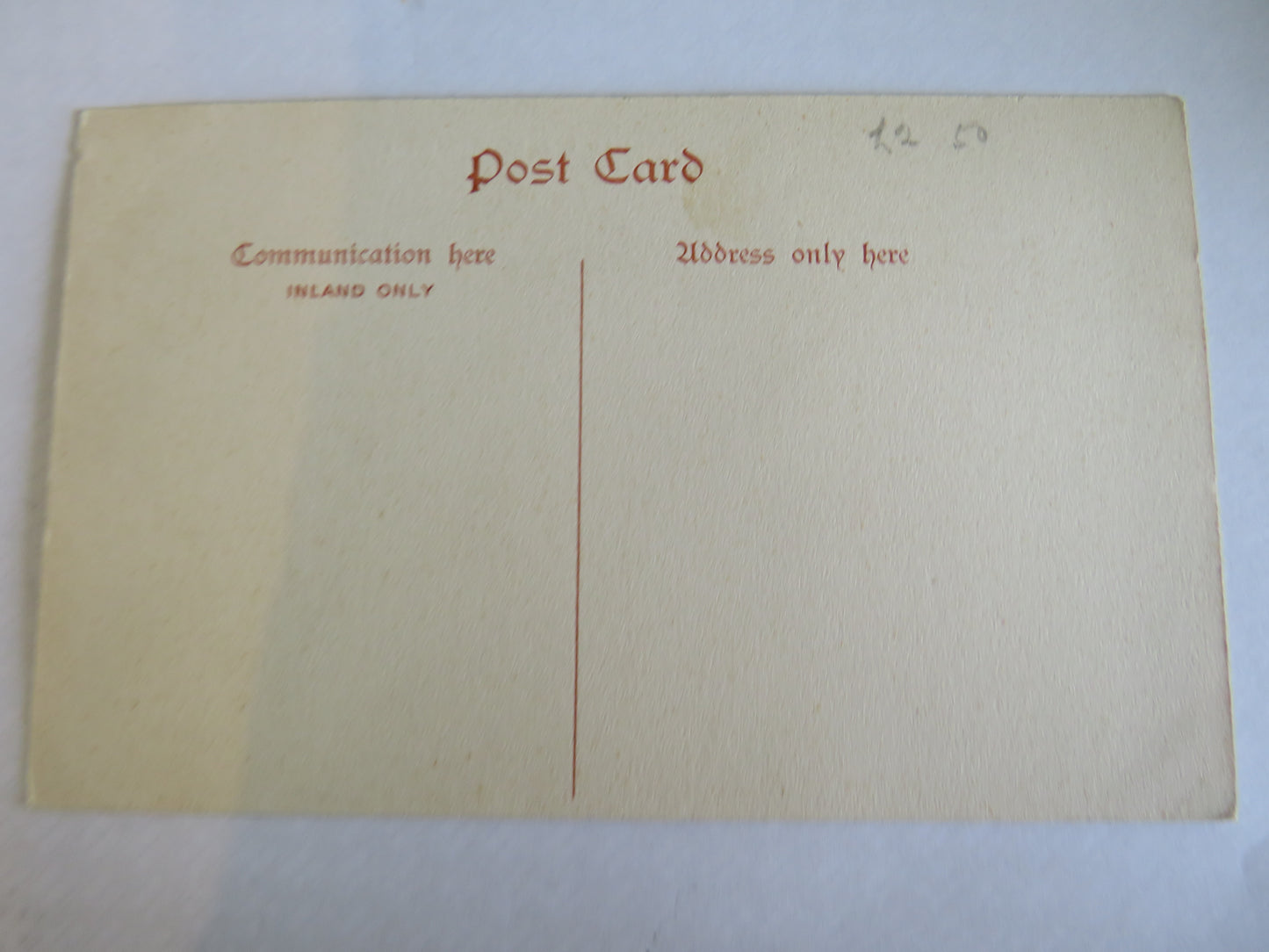 Vintage Japanese Warship Postcard of The H.I.J.M.S. Mikasa