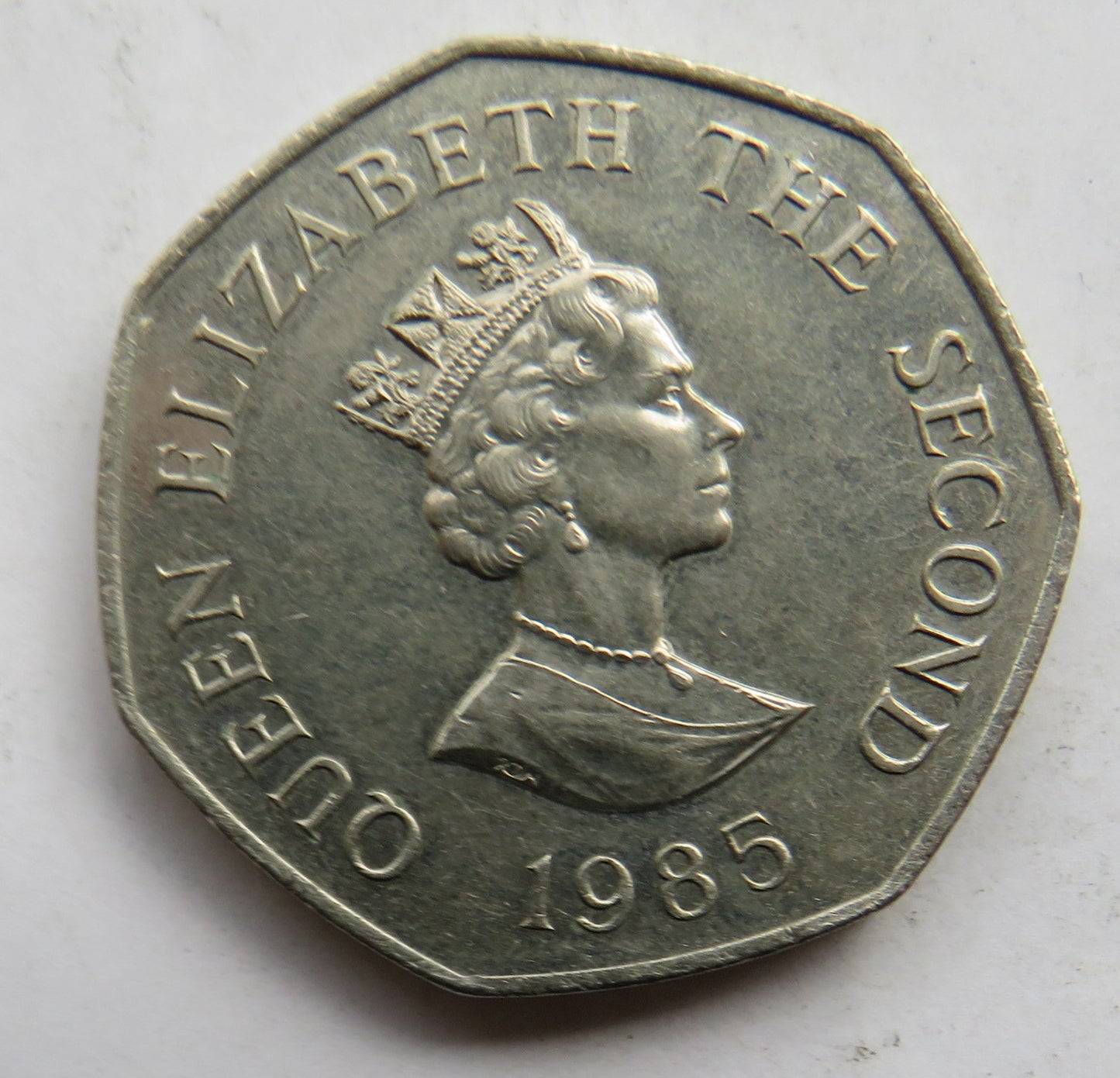 1945-1985 Bailiwick of Jersey Fifty Pence Coin - Liberation