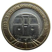 Load image into Gallery viewer, 2013 £2 Two Pound Coin 1863-2013 London Underground
