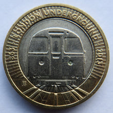 Load image into Gallery viewer, 2013 £2 Two Pound Coin 1863-2013 London Underground
