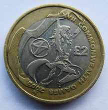 Load image into Gallery viewer, 2002 £2 Two Pound Coin XVII Commonwealth Games Scotland
