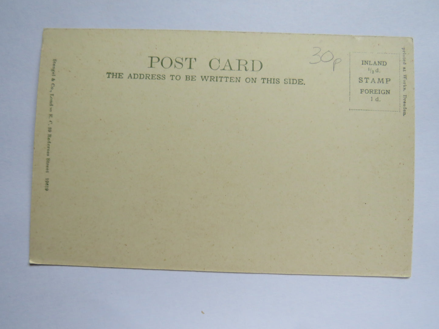 Vintage Postcard of Canterbury Cathedral, Norman Crypt East