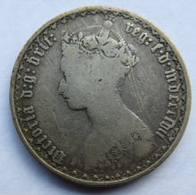 Load image into Gallery viewer, 1857 Queen Victoria Silver Gothic Florin Coin - Great Britain
