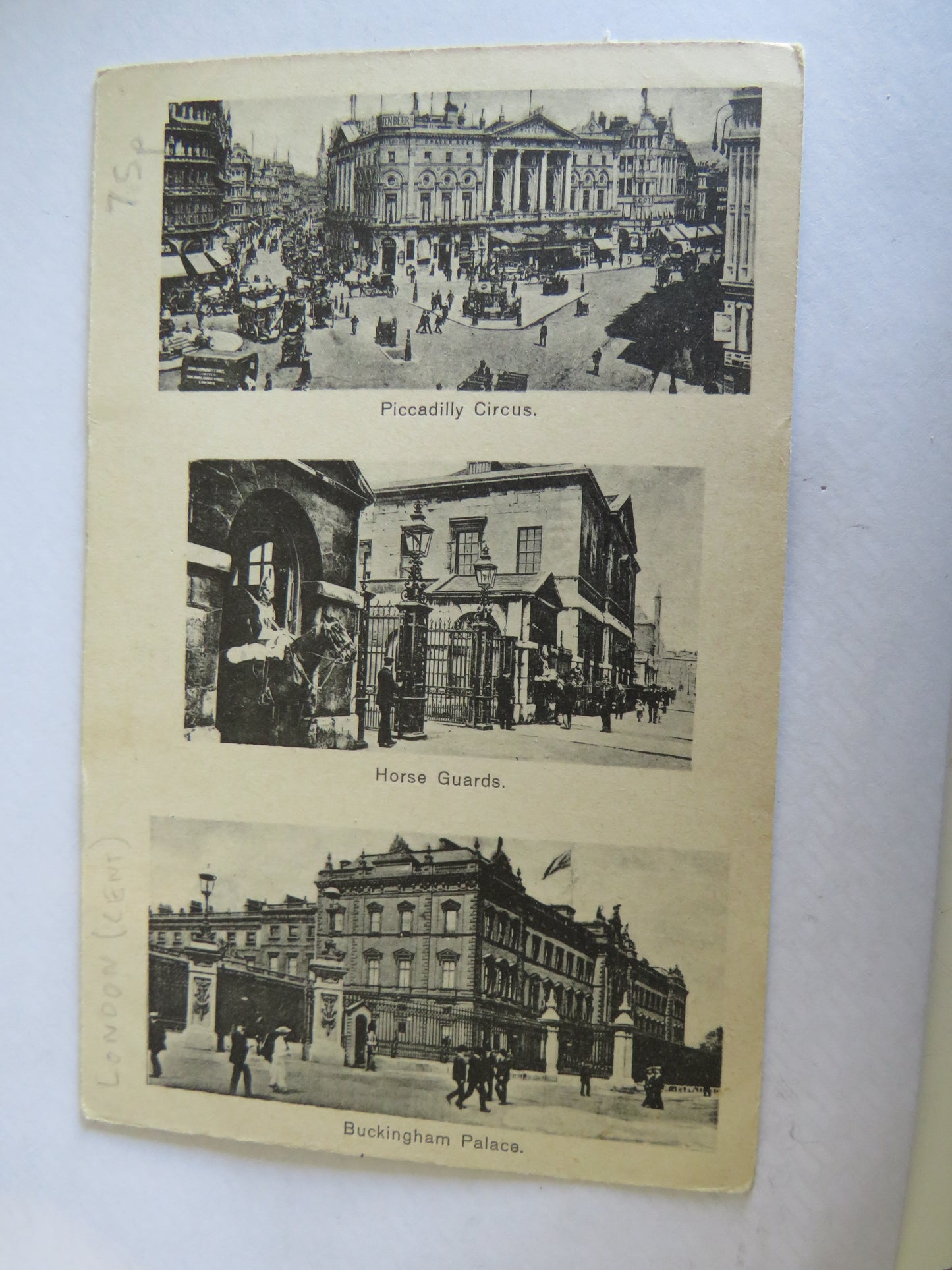 Vintage Postcard Of Houses of Parliament London