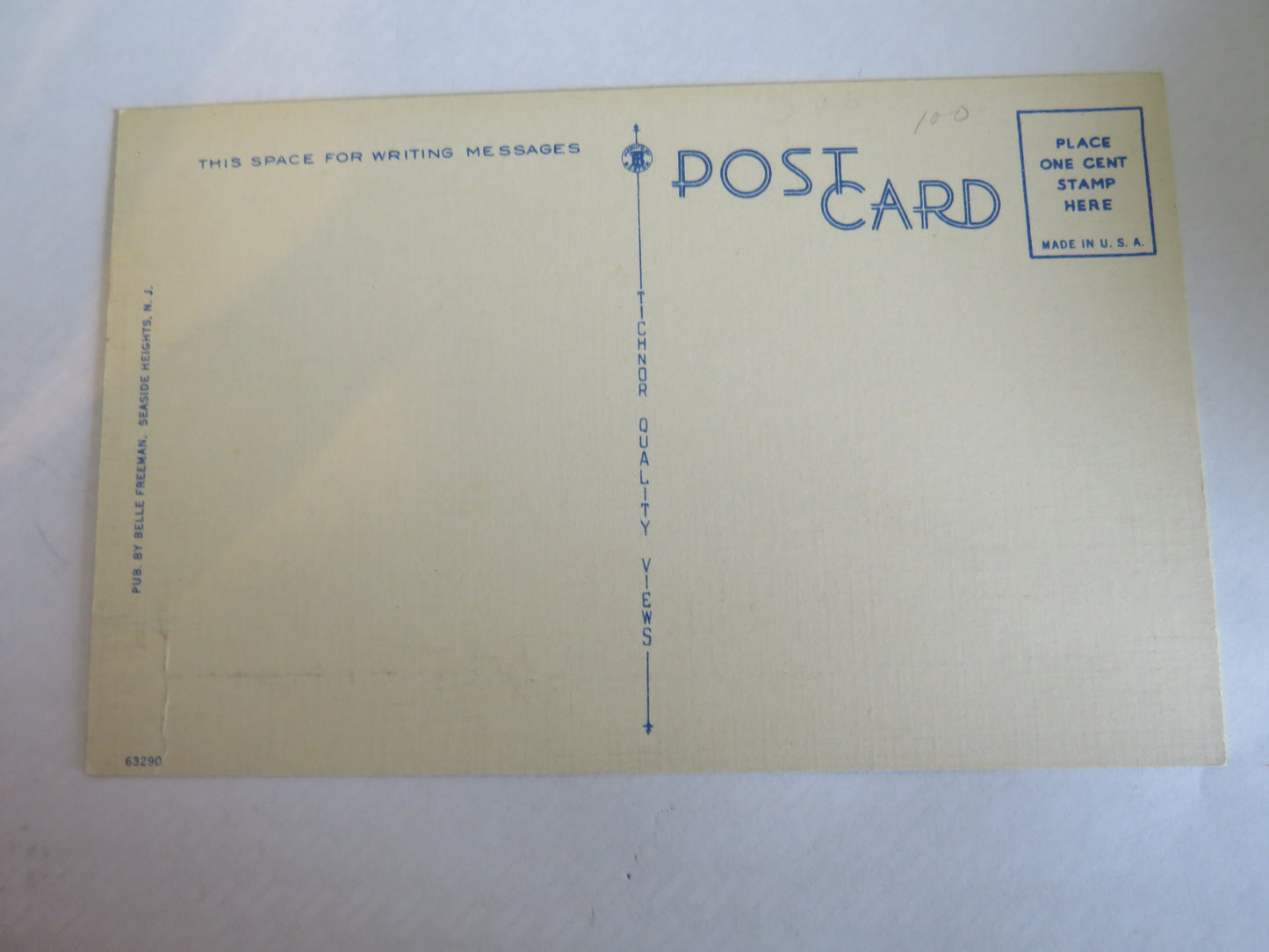 Vintage Postcard Of Sailboat Race Off Seaside Park N.J.