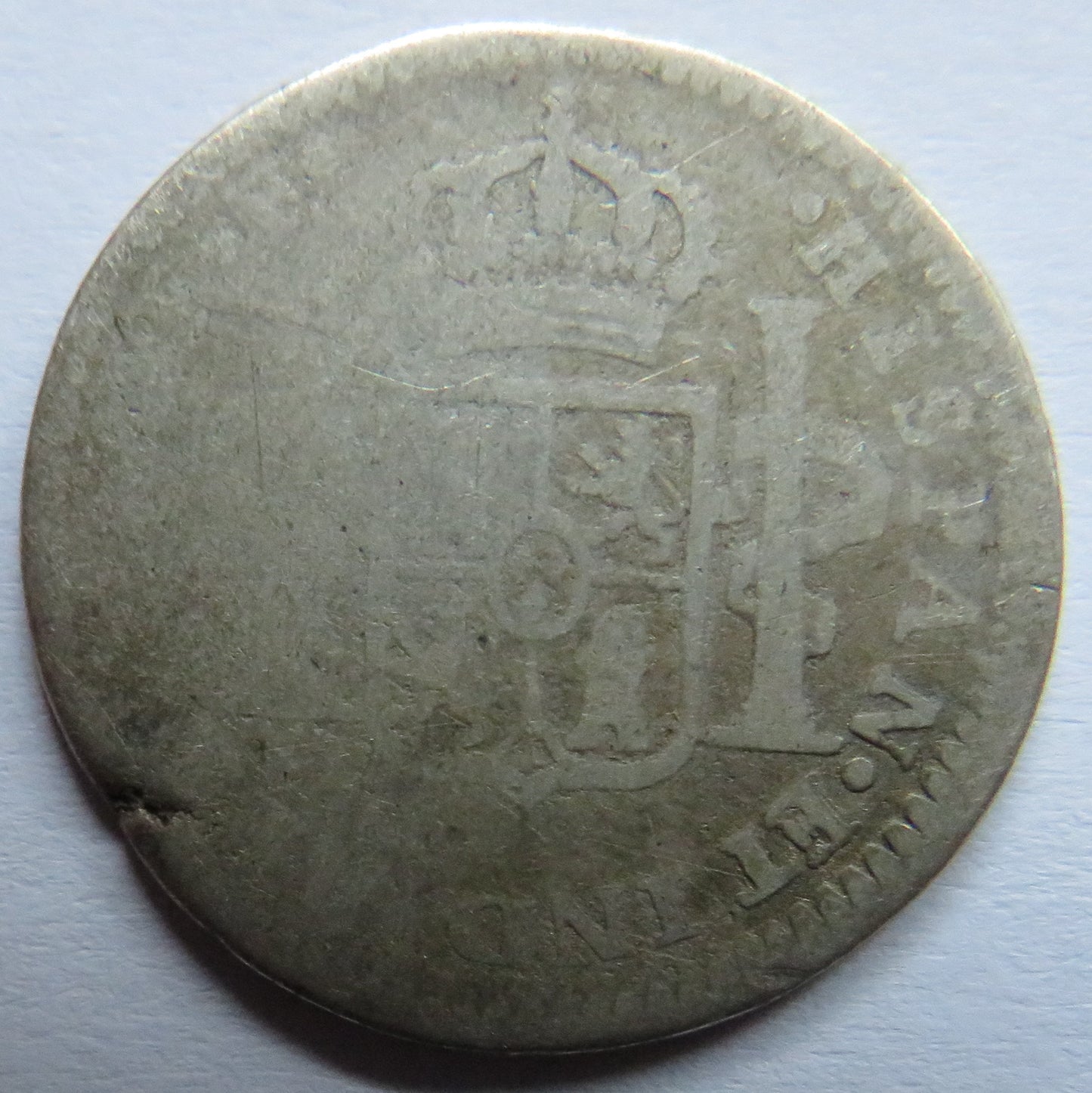 1781 Mexico Silver One Real Coin