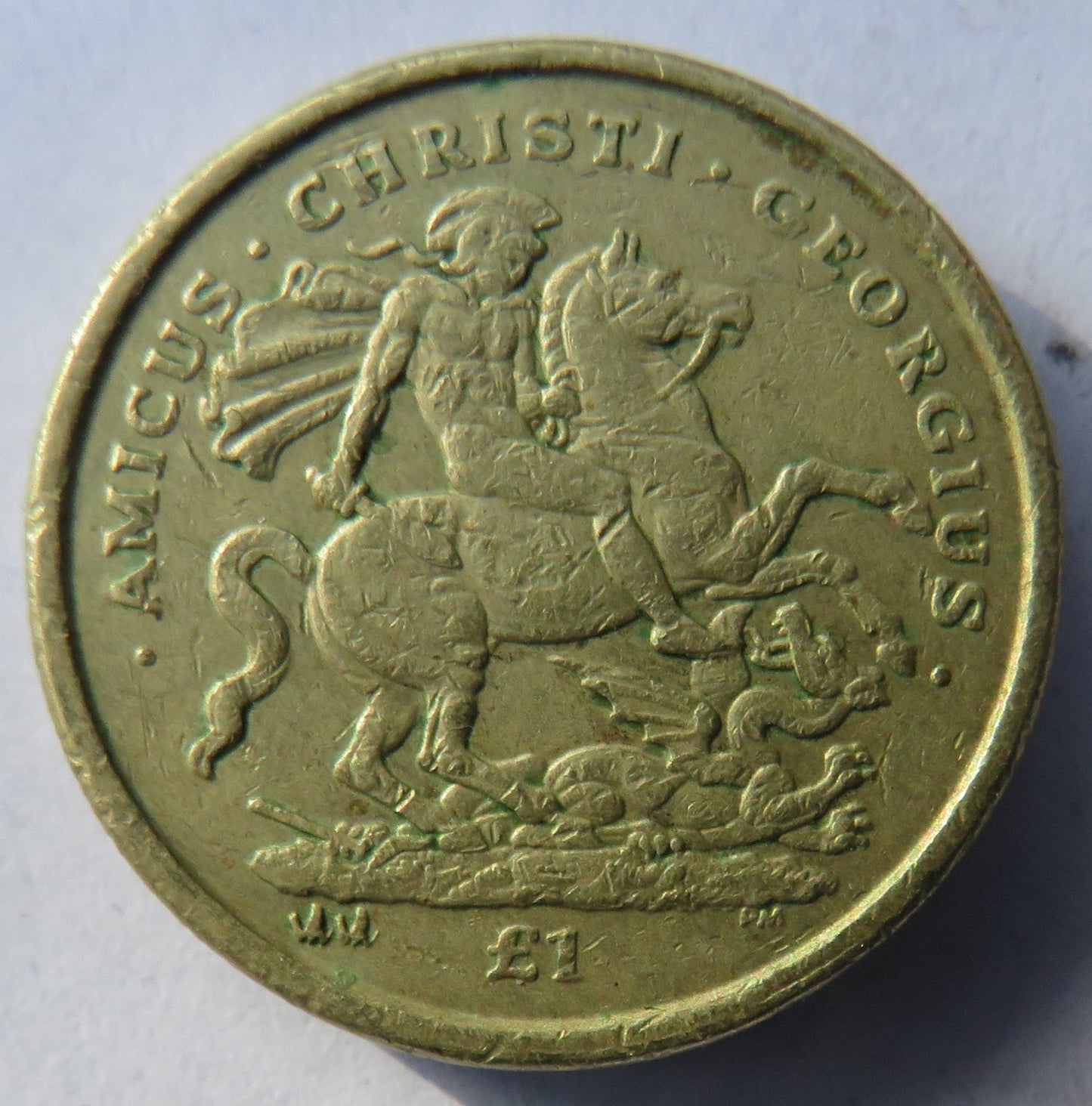 2003 Gibraltar £1 One Pound Coin
