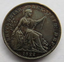 Load image into Gallery viewer, 1822 King George IV Farthing Coin - Great Britain
